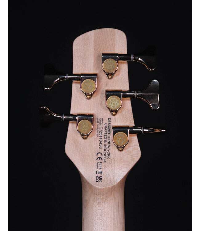 Spector Icon NS-5 Bolt-On 5-String Electric Bass, White Gloss