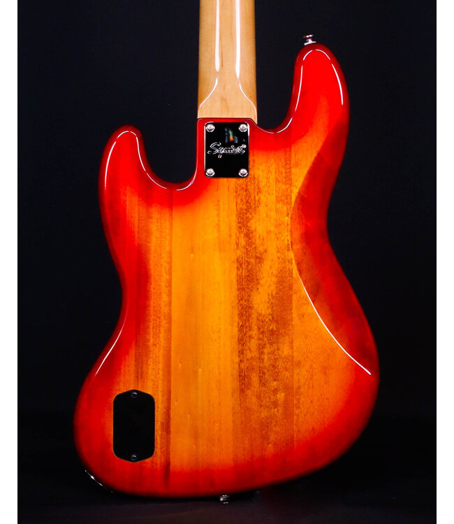 Squier Classic Vibe Active 70s Jazz Bass V, Laurel FB, Sienna Sunburst