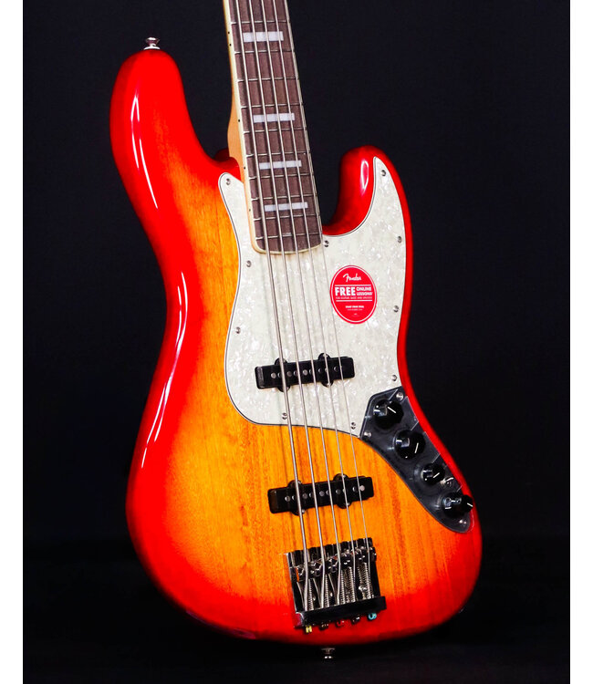 Squier Classic Vibe Active 70s Jazz Bass V, Laurel FB, Sienna Sunburst