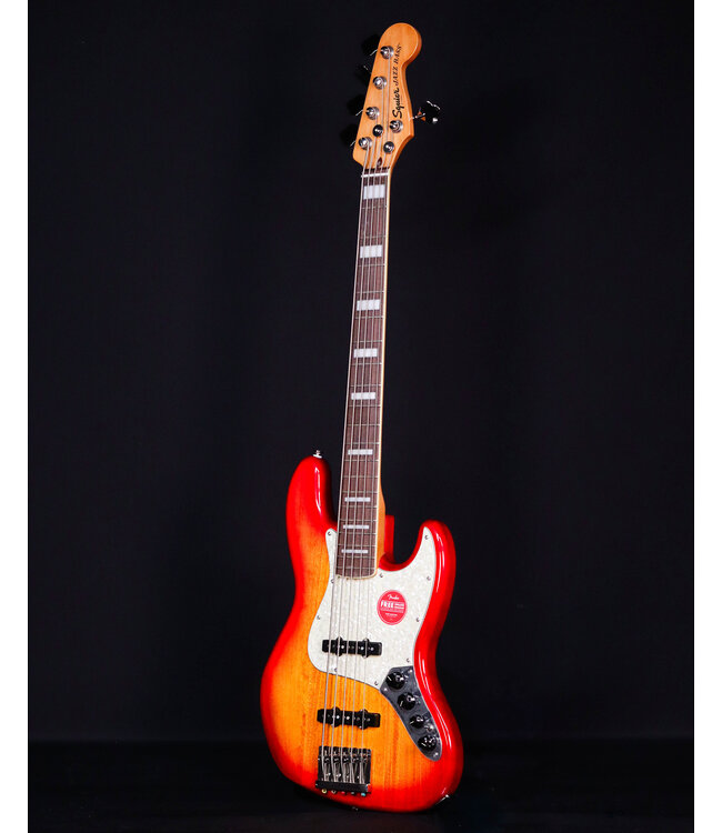 Squier Classic Vibe Active 70s Jazz Bass V, Laurel FB, Sienna Sunburst