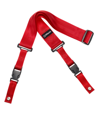 DiMarzio ClipLock Strap,  Red