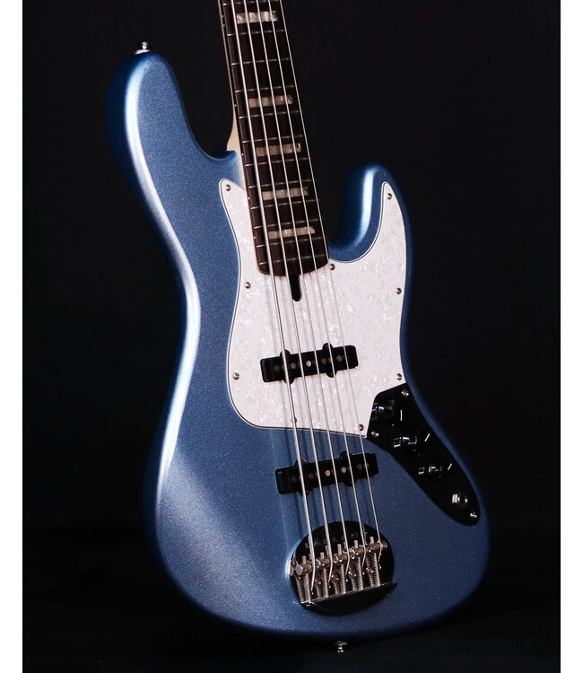 Lakland Skyline  DJ-4 Darryl Jones Bass Guitar, Lake Placid Blue - USED
