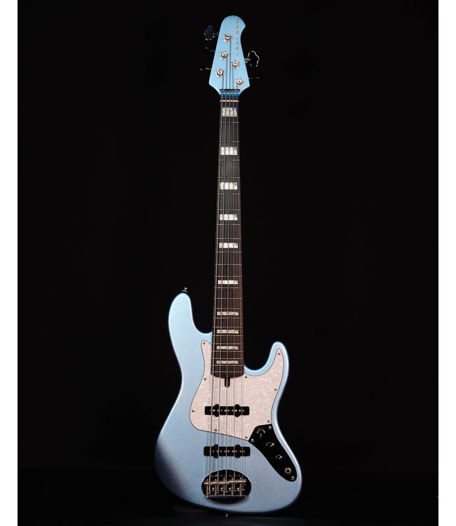 Lakland Skyline  DJ-4 Darryl Jones Bass Guitar, Lake Placid Blue - USED