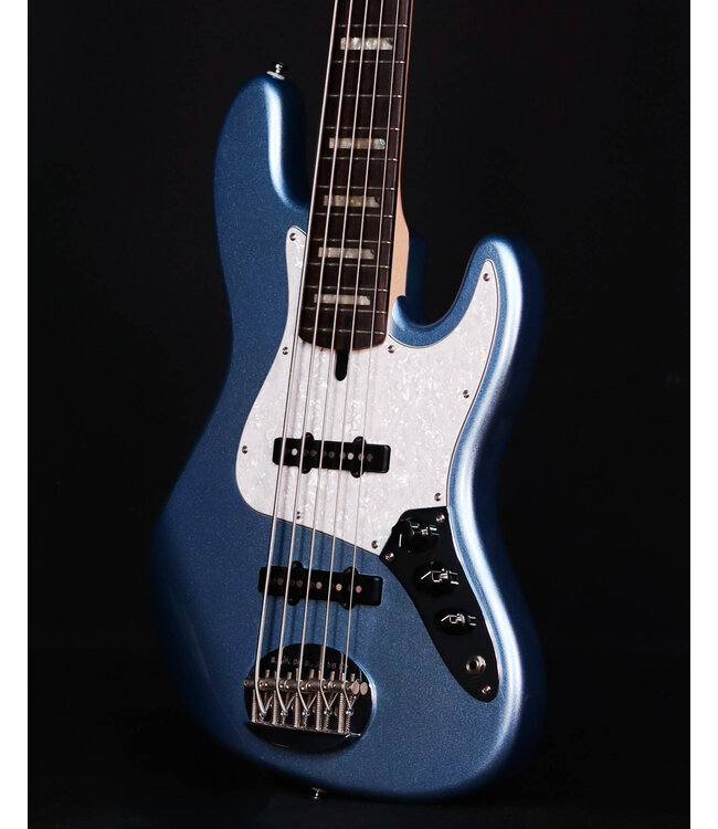Lakland Skyline  DJ-4 Darryl Jones Bass Guitar, Lake Placid Blue - USED