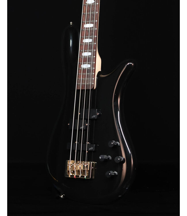 Spector Icon NS-2 Bolt-On 4-String Electric Bass, Black Gloss