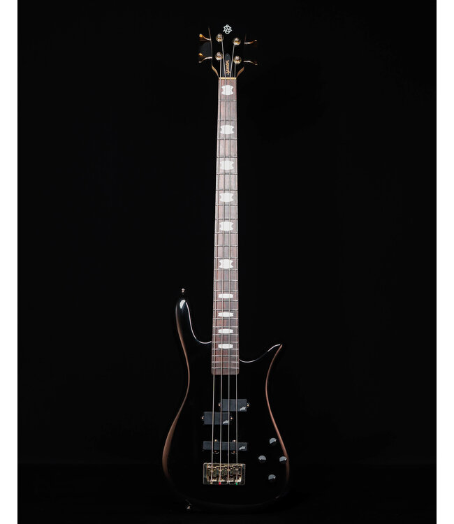 Spector Icon NS-2 Bolt-On 4-String Electric Bass, Black Gloss