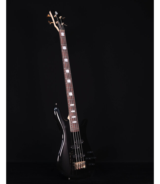 Spector Icon NS-2 Bolt-On 4-String Electric Bass, Black Gloss