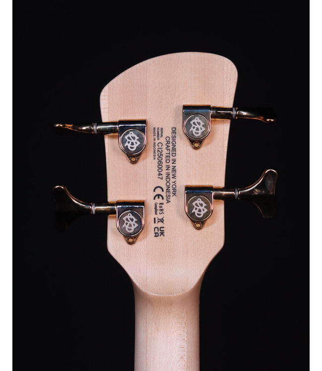 Spector Icon NS-2 Bolt-On 4-String Electric Bass, Black Gloss