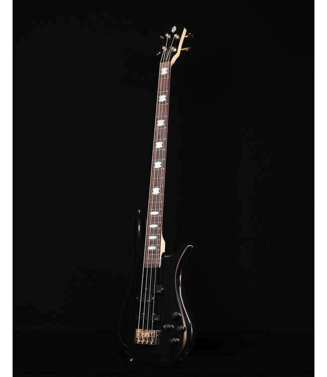 Spector Icon NS-2 Bolt-On 4-String Electric Bass, Black Gloss