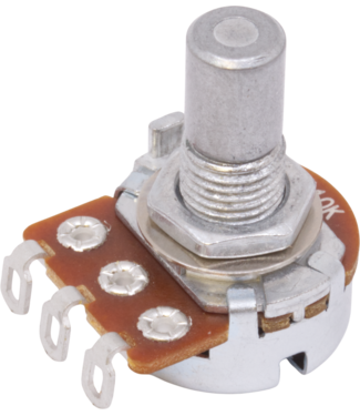 Alpha Audio Alpha Audio 500k Solid Shaft Audio Potentiometer, 16mm