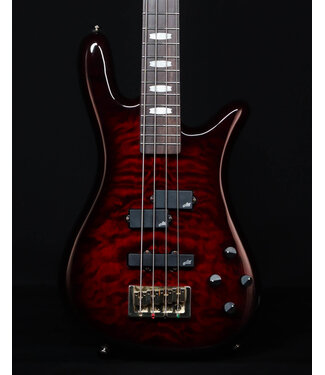 Spector Spector Icon NS-2 Bolt-On 4-String Electric Bass, Black Cherry Gloss