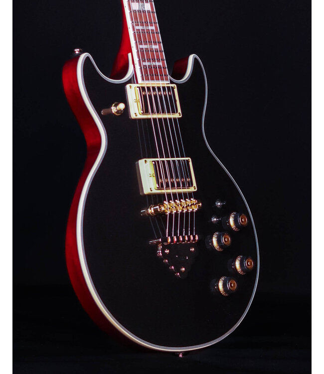 Ibanez AR320 Electric Guitar, Midnight Black Metallic