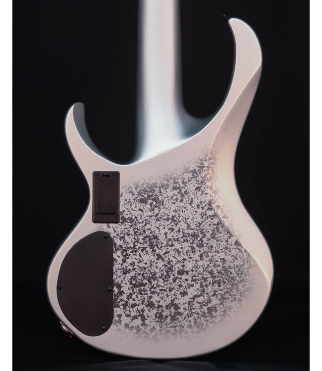 Ibanez Limited BTB25TH5 5-String Bass, Silver Blizzard Matte