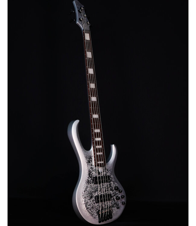 Ibanez Limited BTB25TH5 5-String Bass, Silver Blizzard Matte