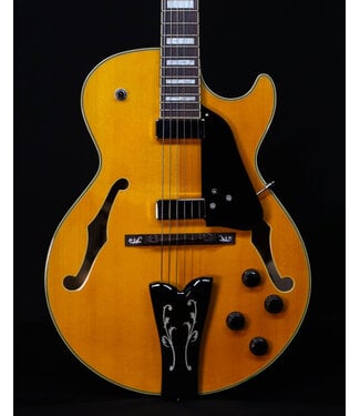 Ibanez Ibanez GB10EM George Benson Signature, Antique Amber Finish, Chrome Hardware