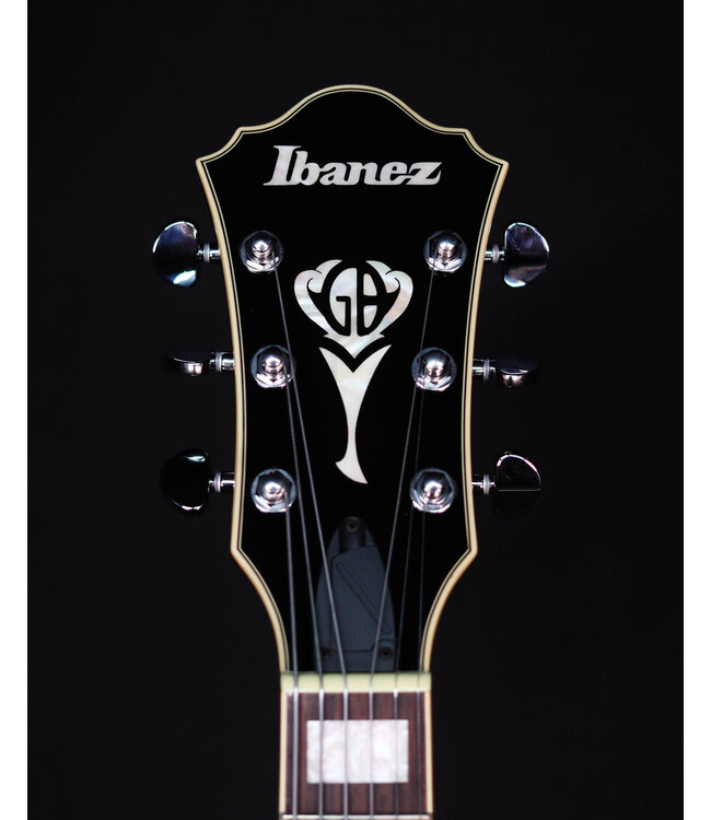 Ibanez GB10EM George Benson Signature, Antique Amber Finish, Chrome Hardware