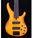 Yamaha TRBX605FM 5-String Electric Bass Guitar, Matte Amber