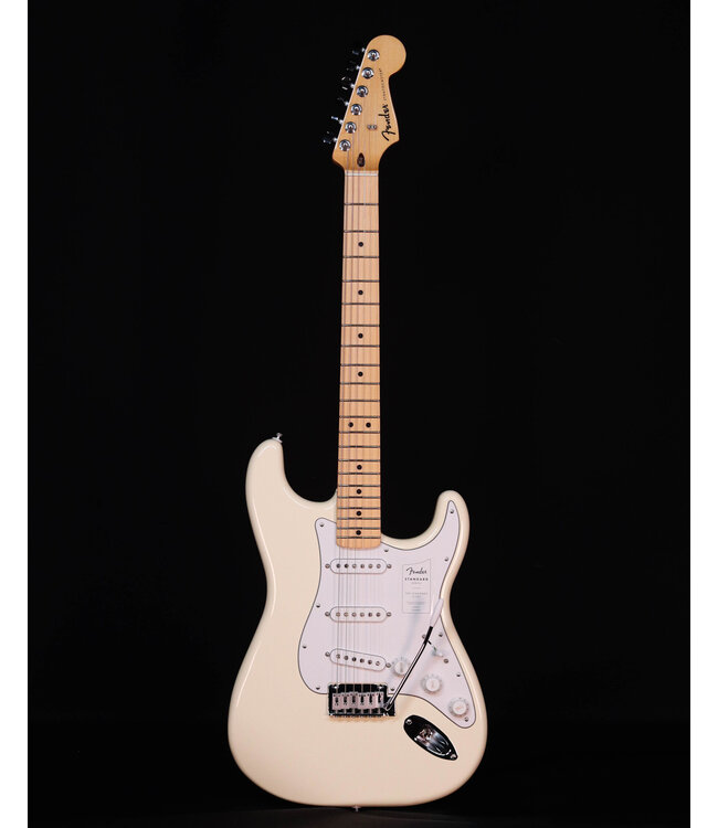 Fender Standard Stratocaster, Maple FB, Olympic White