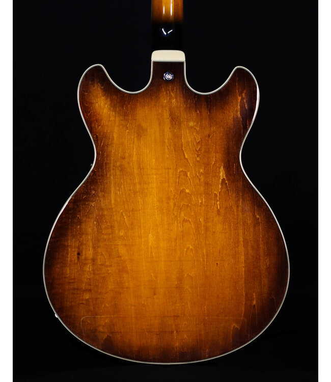 Ibanez AS7328 Hollow Body Baritone Electric, Tobacco Brown