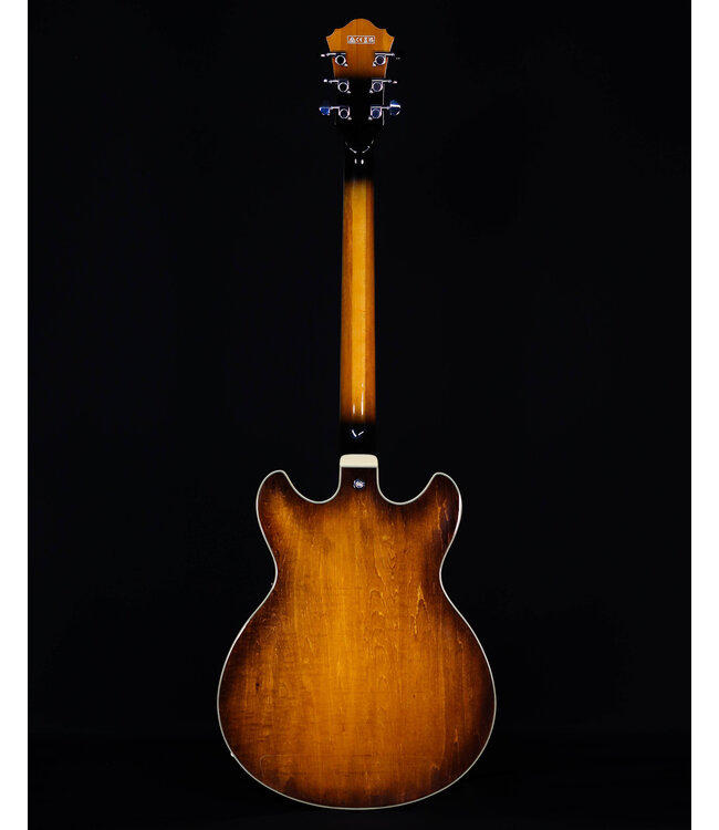 Ibanez AS7328 Hollow Body Baritone Electric, Tobacco Brown