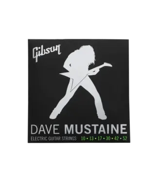 Gibson Gibson Dave Mustaine Electric Guitar String Set, Signature Gauge 10-52