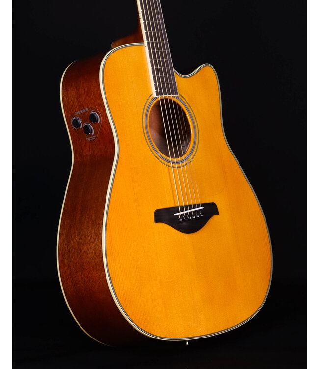 Yamaha FGC-TA TransAcoustic, Vintage Tint