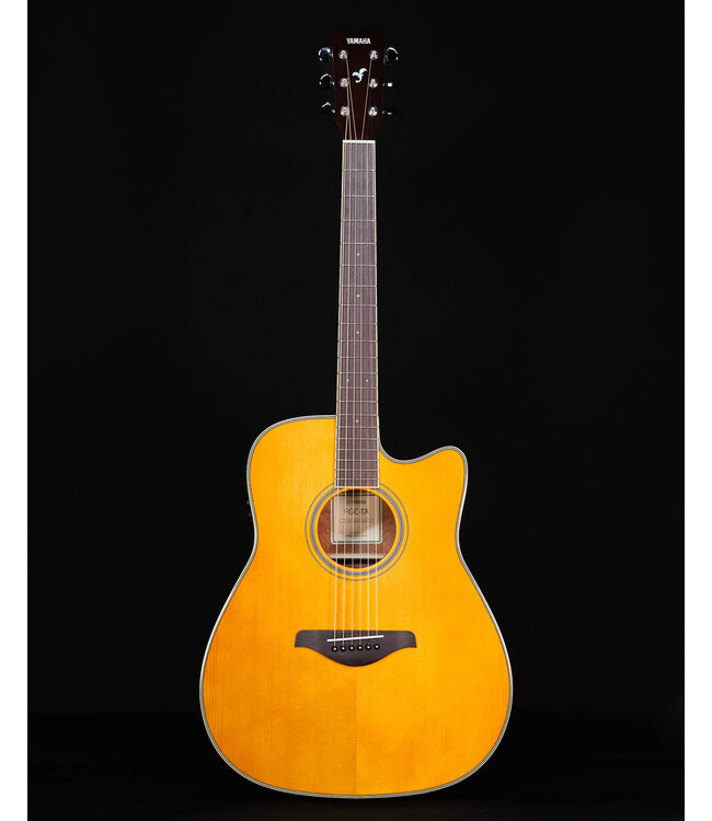 Yamaha FGC-TA TransAcoustic, Vintage Tint