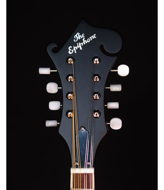 Epiphone F-5 Studio Mandolin with Premium Gig Bag, Vintage Sunburst Satin