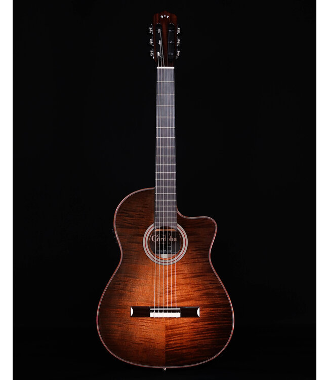 Cordoba Fusion 12 Cinnamon Burst Nylon String Guitar