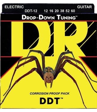DR DR DDT-12 Drop-Down Tuning Electric String Set, 12-60