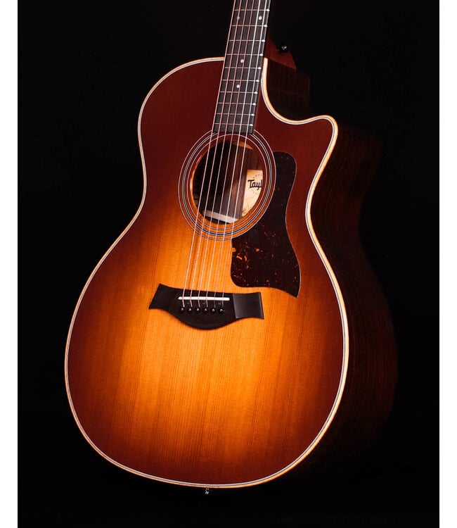 Taylor 414ce Studio Acoustic Electric Guitar, Honey Sunburst Collection
