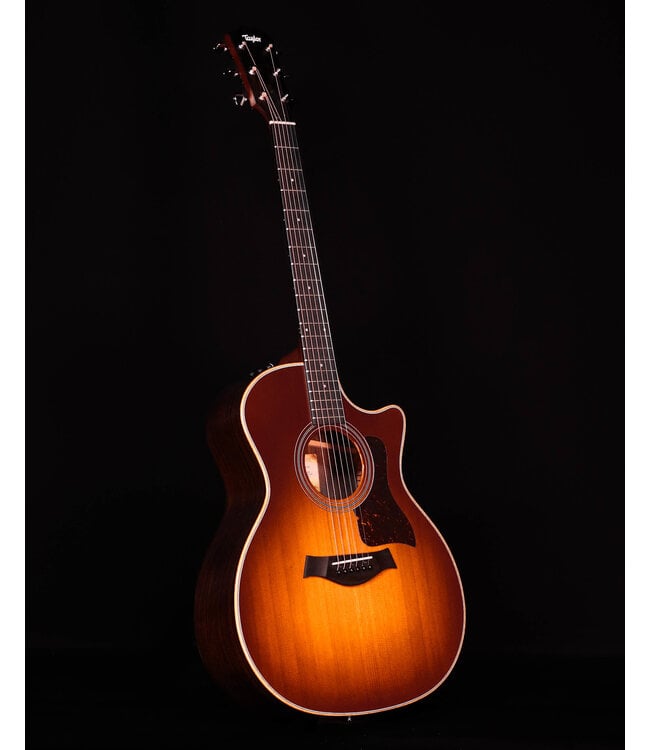 Taylor 414ce Studio Acoustic Electric Guitar, Honey Sunburst Collection