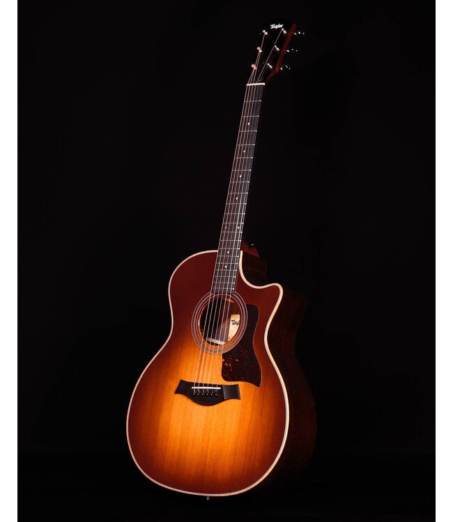 Taylor 414ce Studio Acoustic Electric Guitar, Honey Sunburst Collection
