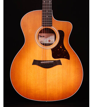 Taylor Taylor 214ce Acoustic Electric Guitar, Honey Sunburst Collection
