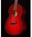 Yamaha CSF1M Parlor Size Acoustic Electric, Crimson Red Burst