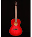 Yamaha CSF1M Parlor Size Acoustic Electric, Crimson Red Burst