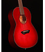 Yamaha CSF1M Parlor Size Acoustic Electric, Crimson Red Burst