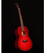 Yamaha CSF1M Parlor Size Acoustic Electric, Crimson Red Burst