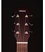 Yamaha CSF1M Parlor Size Acoustic Electric, Crimson Red Burst