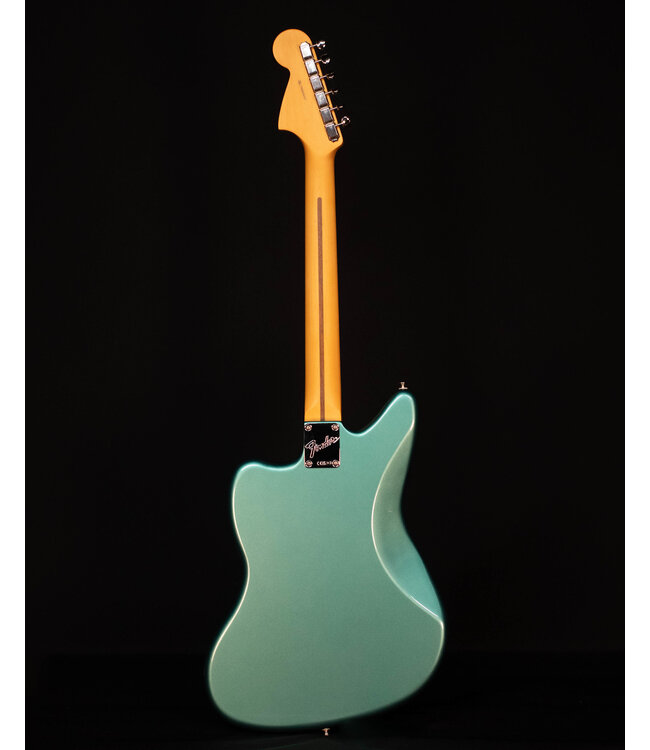 Fender American Professional Classic Jaguar, Rosewood FB, Faded Sherwood Green Metallic