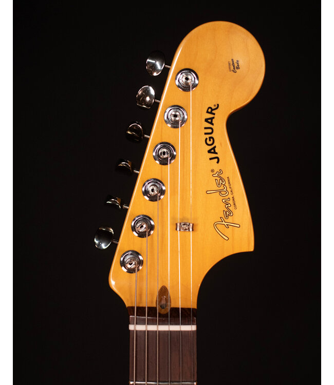 Fender American Professional Classic Jaguar, Rosewood FB, Faded Sherwood Green Metallic