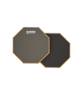 RealFeel by EVANS 2-Sided Drum Practice Pad, 6 Inch