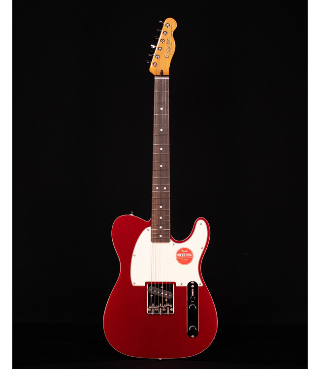 Squier Classic Vibe Custom Esquire, Laurel FB, Candy Apple Red