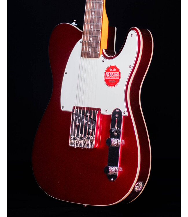 Squier Classic Vibe Custom Esquire, Laurel FB, Candy Apple Red
