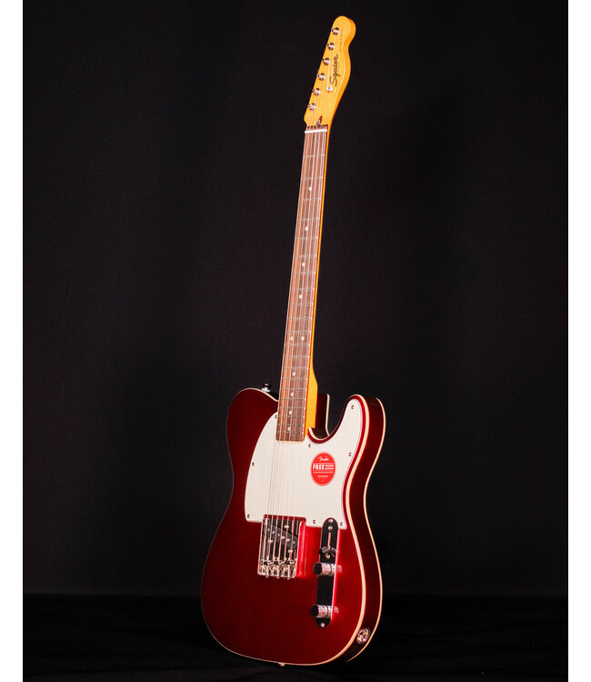 Squier Classic Vibe Custom Esquire, Laurel FB, Candy Apple Red