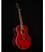 Ibanez AJ70M1E Artwood Series A/E Acoustic Guitar, Wine Red