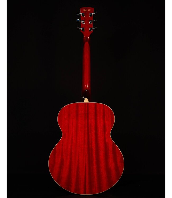 Ibanez AJ70M1E Artwood Series A/E Acoustic Guitar, Wine Red