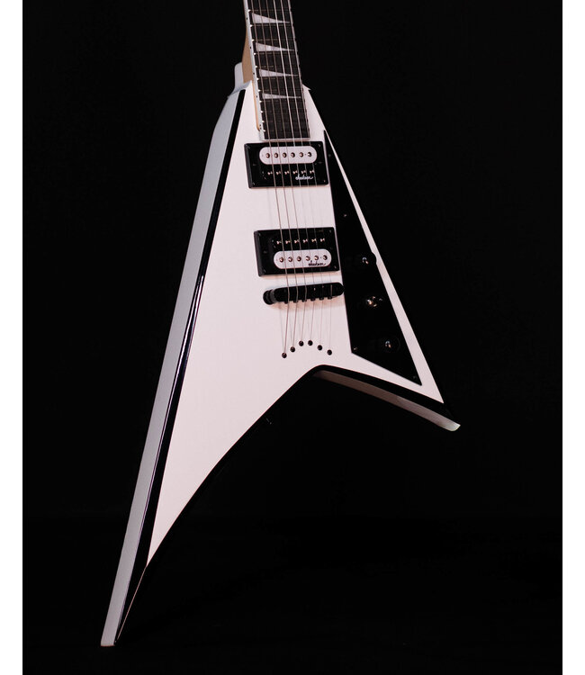 Jackson JS Series Rhoads JS32T, Amaranth FB, White with Black Bevels