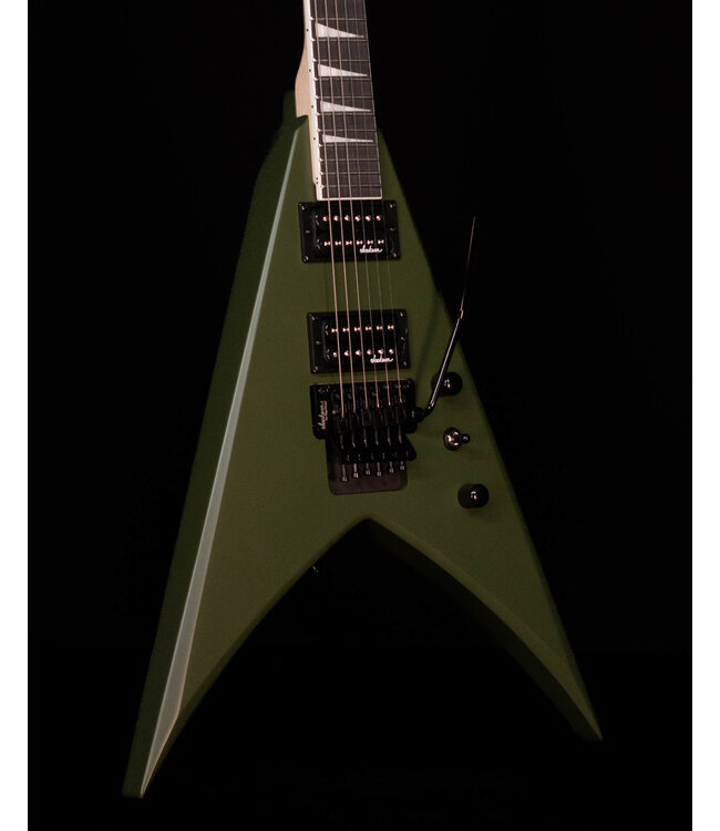 Jackson JS32 King V, Amaranth FB, Matte Army Drab