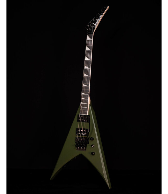 Jackson JS32 King V, Amaranth FB, Matte Army Drab